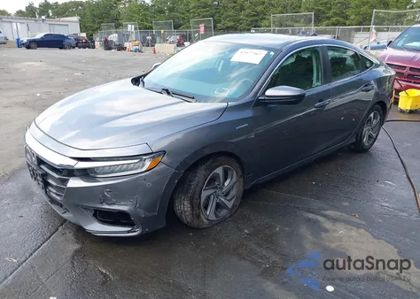 2019 Honda Insight Ex из США, поврежденный, VIN 19XZE4F56KE030049